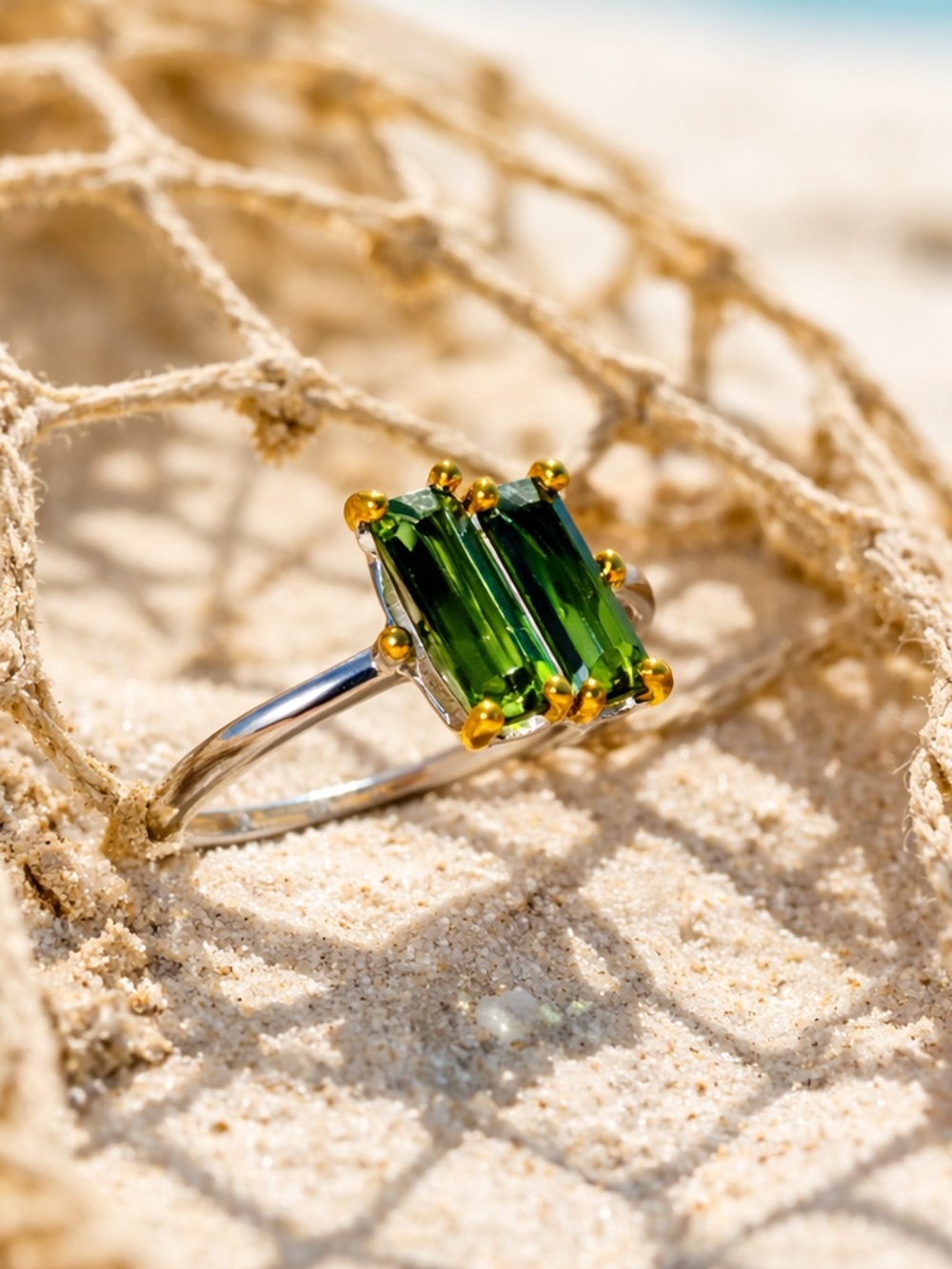 ! Green Tourmaline Ring - Picture 5 of 15